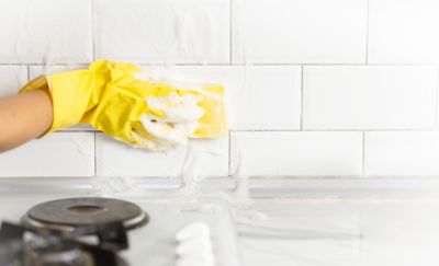 Grout Cleaning Process